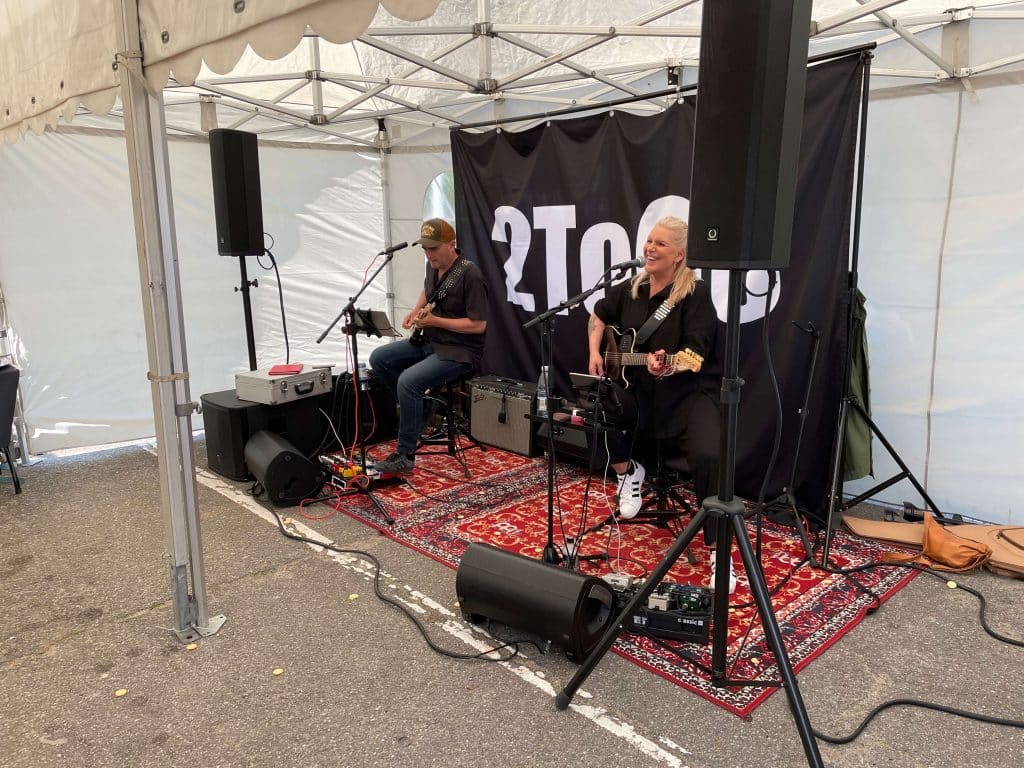 Musik på Vorbasse camping